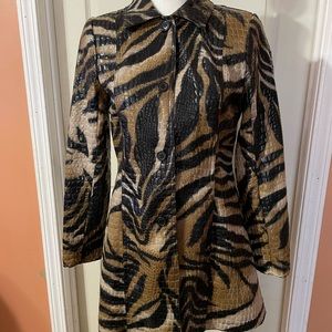 Vintage Animal print coat